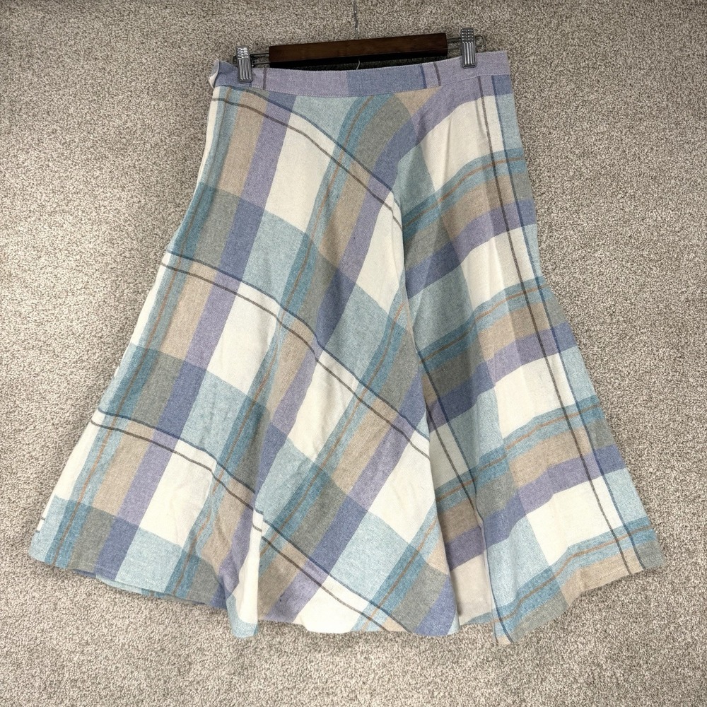 VTG Sweet Topping Wool Blend Pastel Skirt 16 Pleated Acedamia Cottage Core Midi - Picture 6 of 6